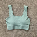 conjunto yoga sem costura color varios modelos