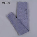 Calça legging sem costura de cintura alta