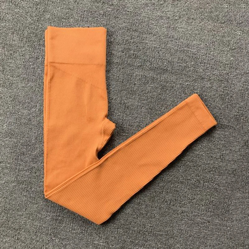conjunto yoga sem costura color varios modelos