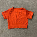 conjunto yoga sem costura color varios modelos