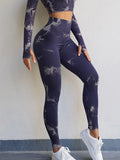 Conjunto yoga frio, sem costura