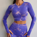 Conjunto yoga frio, sem costura