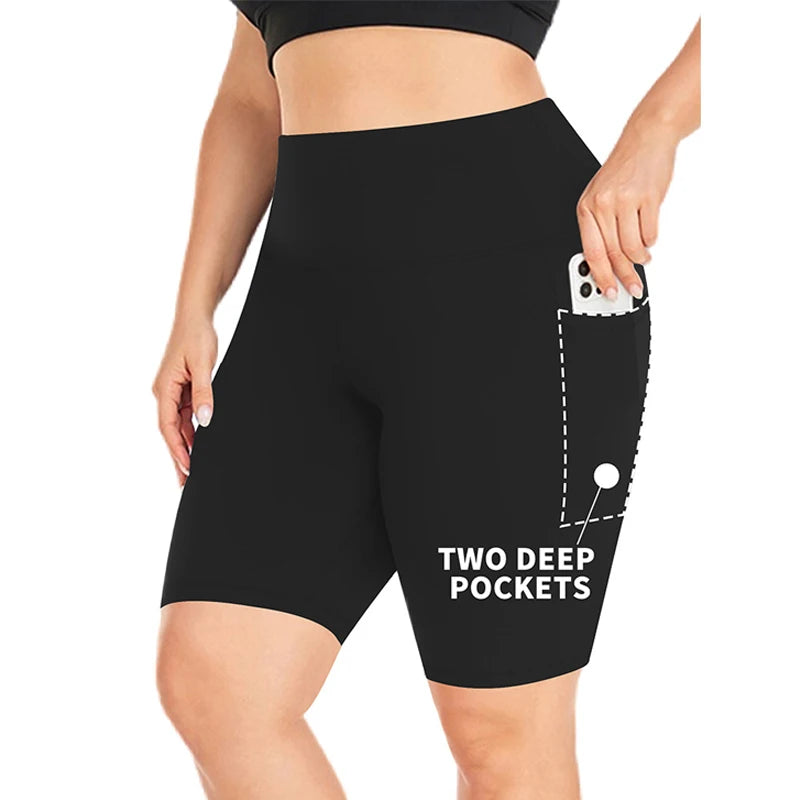 Short Feminino Plus Size para Academia