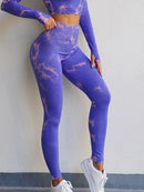 Conjunto yoga frio, sem costura