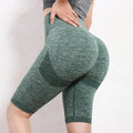 Short Yoga e Academia – Cintura Alta, Compressão, Levanta Bumbum e Sem Costura...