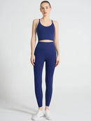 Conjunto de ioga feminino de 2 peças