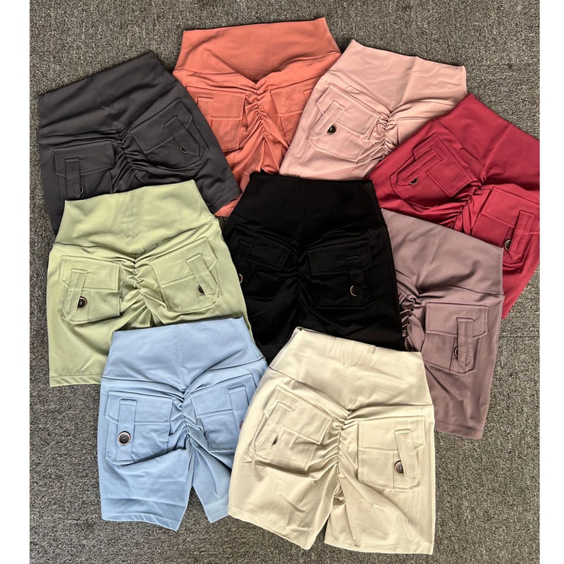 Calça legging feminina cintura alta & bumbum alto