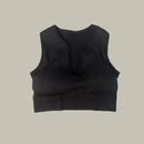 Conjunto de ioga decote com bojo sexy