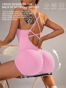 Macacão de ioga de uma peça