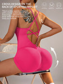 Macacão de ioga de uma peça