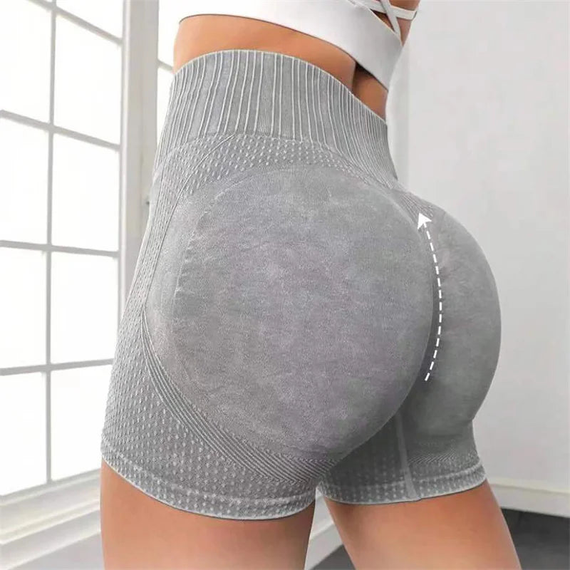 Shorts de ioga femininos respiráveis