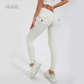 Calça legging feminina cintura alta & bumbum alto