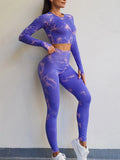 Conjunto yoga frio, sem costura