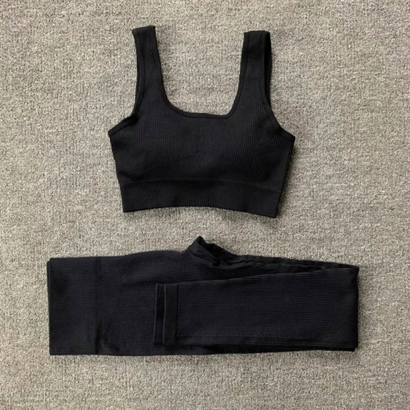 Conjunto de ioga top & calça sexy