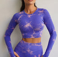 Conjunto yoga frio, sem costura
